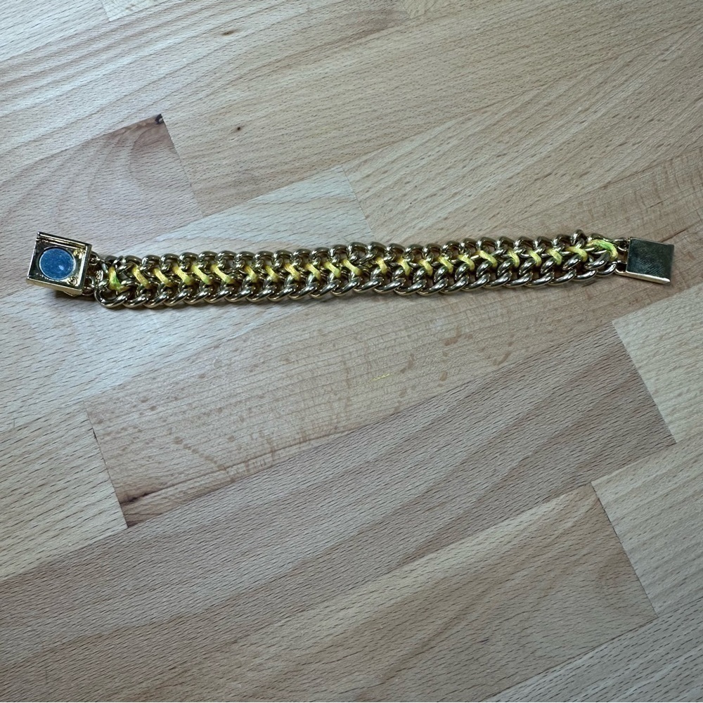 Vince Camuto Gold Tone Magnetic Bracelet 8” - Picture 4 of 4